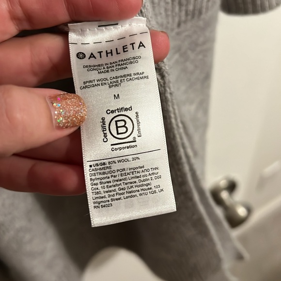 Athleta wool cashmere sweater - Picture 6 of 8